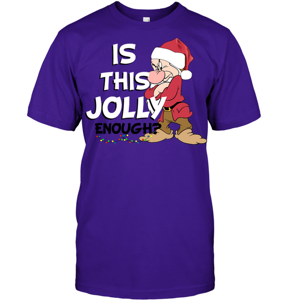 Is This Jolly Enough Grumpy Santa Christmas